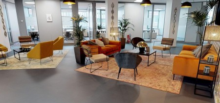 Lounge and multiple workplace rooms 24 Boulevard Gallieni